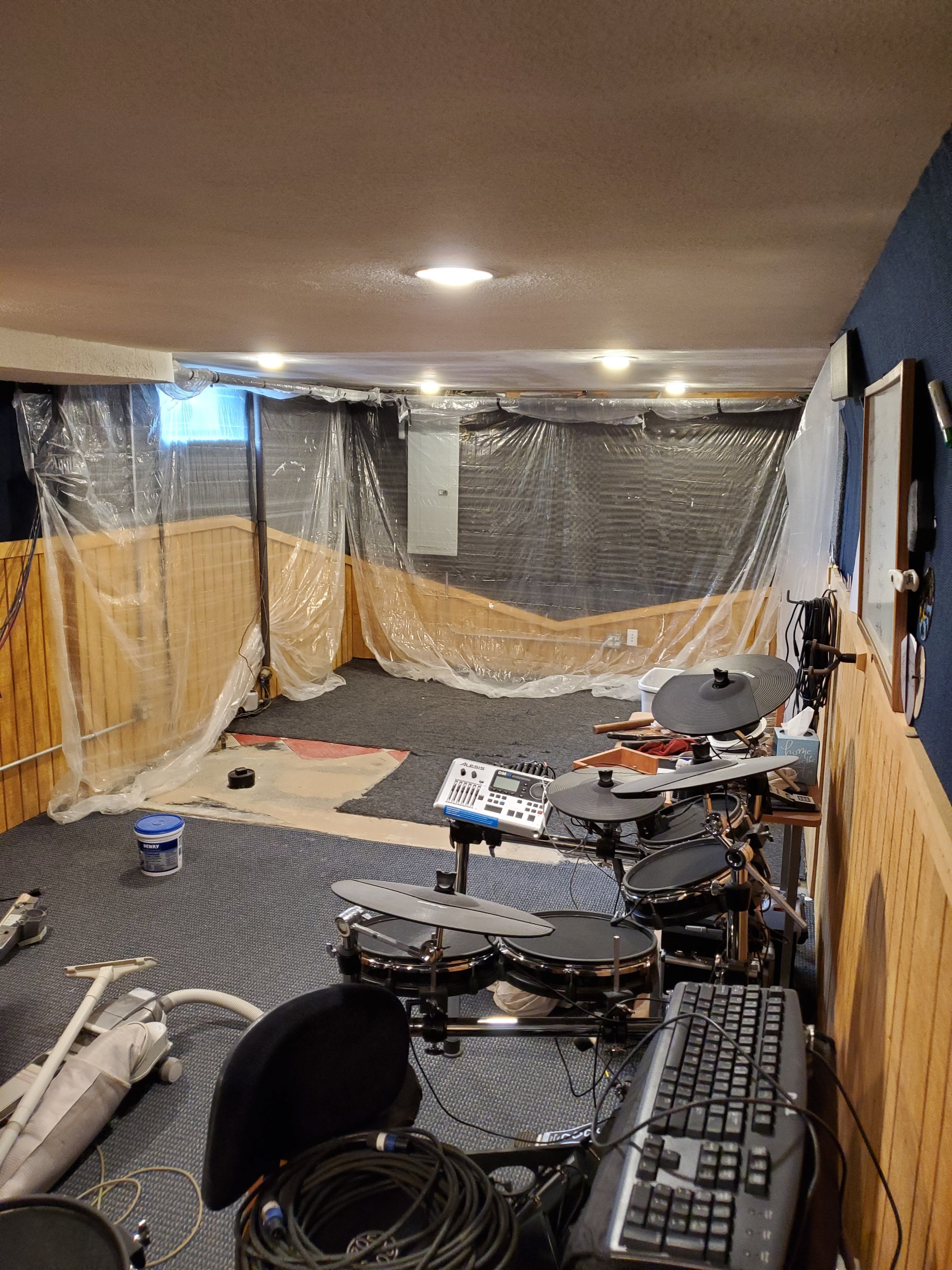 Rockdale Recoding During the remodel.